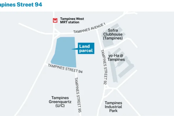Hoi Hup Realty Sunway Developments outbid five other parties at Tampines West 94 GLS