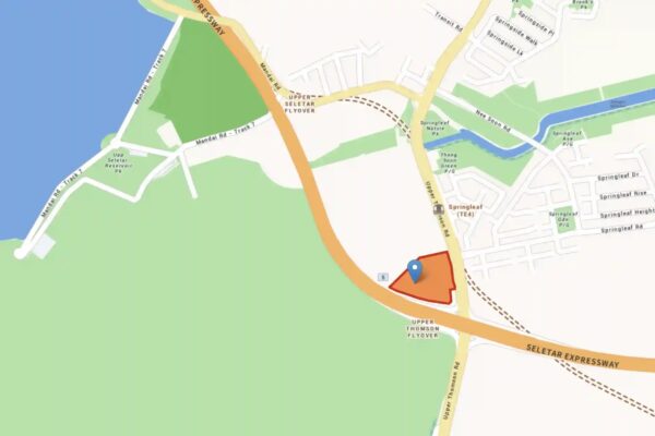 Upper Thomson Road (Parcel B) GLS Location Map